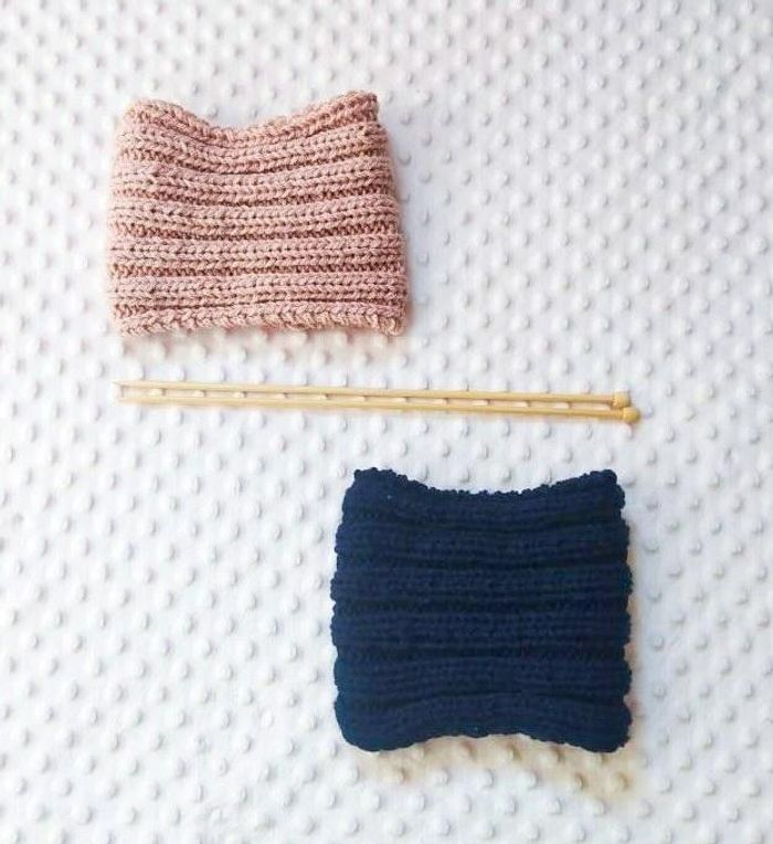 Snood fait main couleur au choix