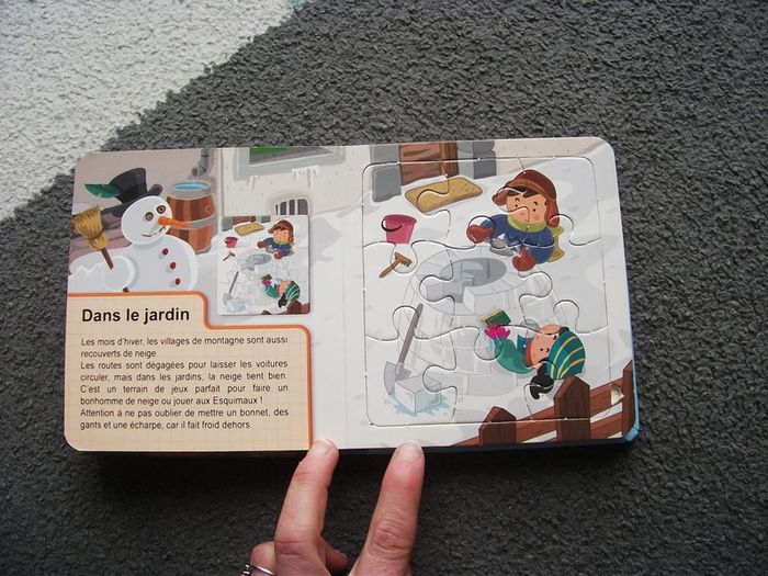 Livre puzzle La montagne - photo numéro 6