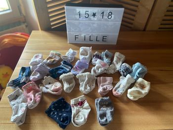Lot chaussettes 15-18