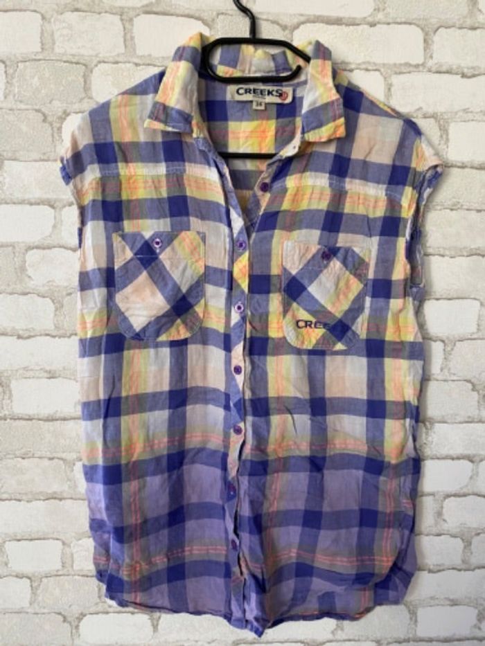Chemise sans manche Femme