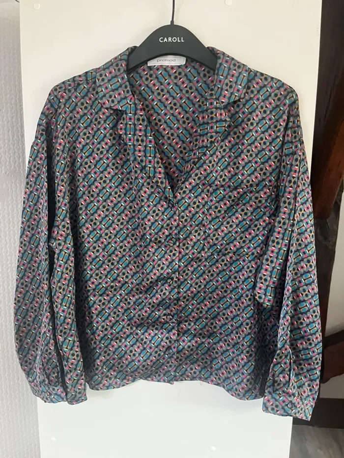 Chemise effet satiné - photo numéro 2