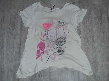 T shirt 8 ans fille