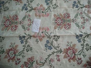 Coupon de tissu d'ameublement Marque Destombes Modèle Ancenis
