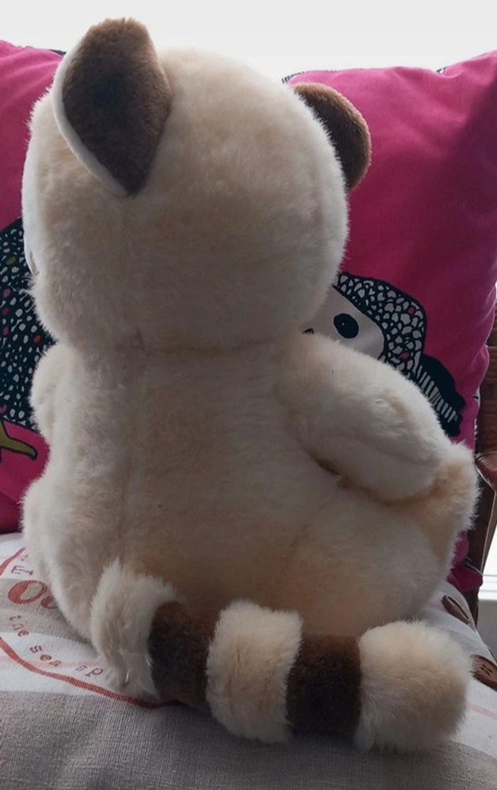 Peluche raton laveur 40cm - photo numéro 3