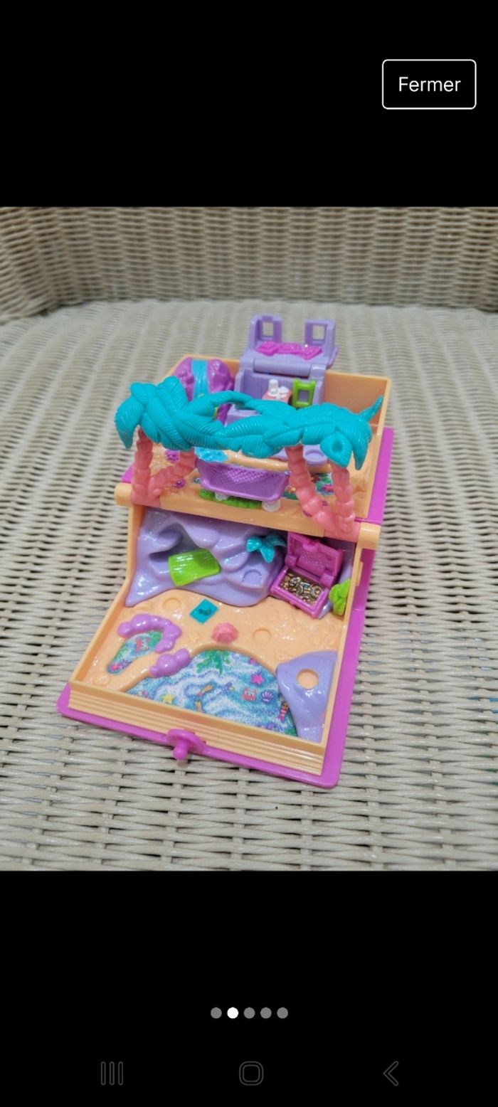 Livre plage/océan Polly Pocket 1995 - photo numéro 2
