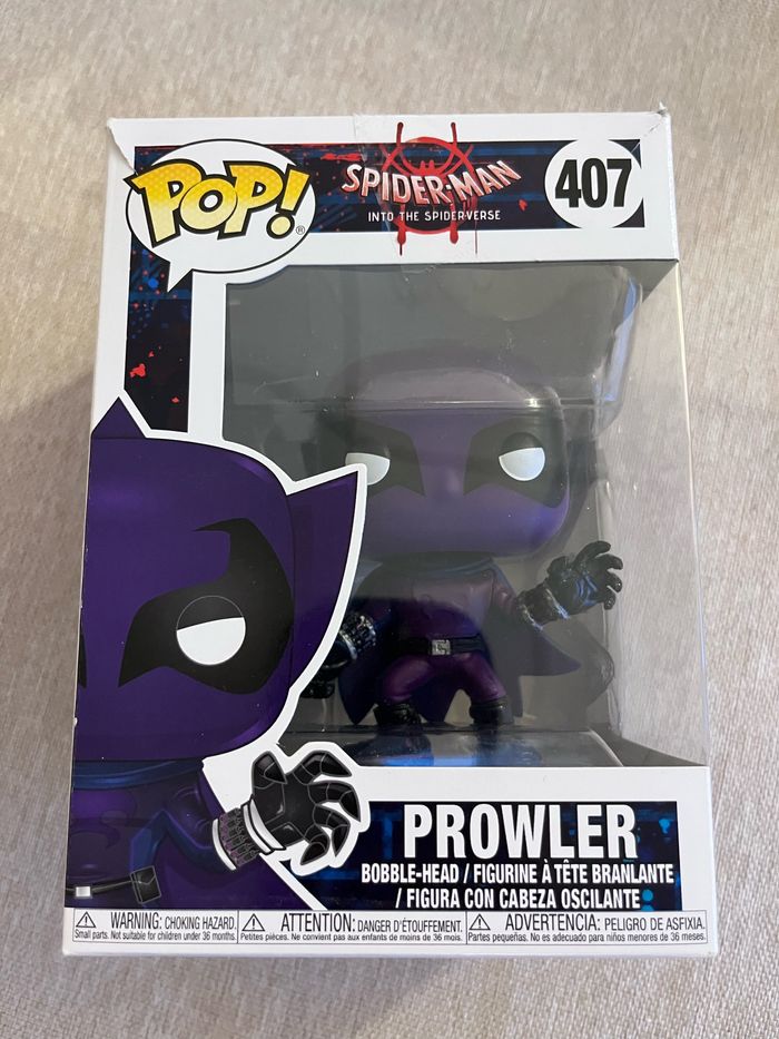 Funko pop spiderman prowler 407