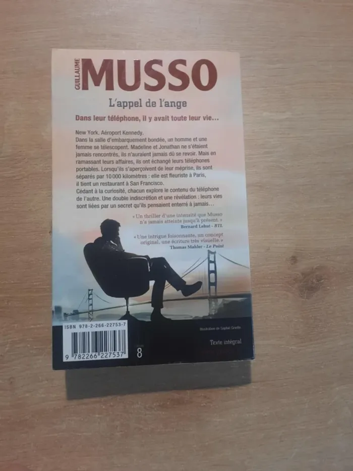 L’appel de l’ange de Guillaume Musso - photo numéro 2