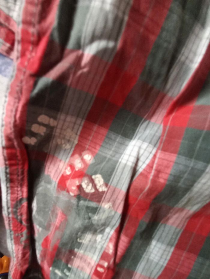 Chemise carreaux 10 ans - photo numéro 3