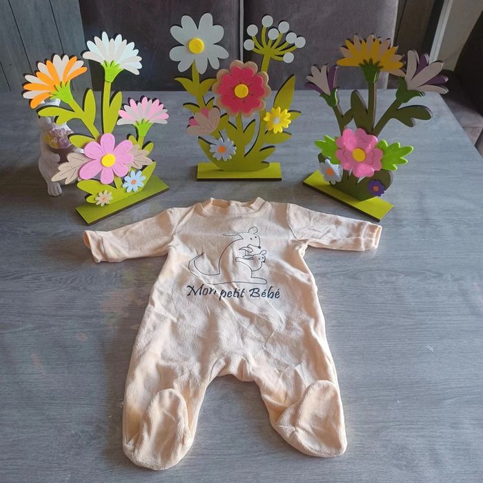 Pyjama 1 pièce 1 mois