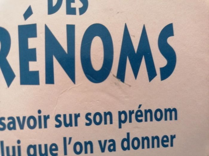 Livre dictionnaire des prénoms - photo numéro 4