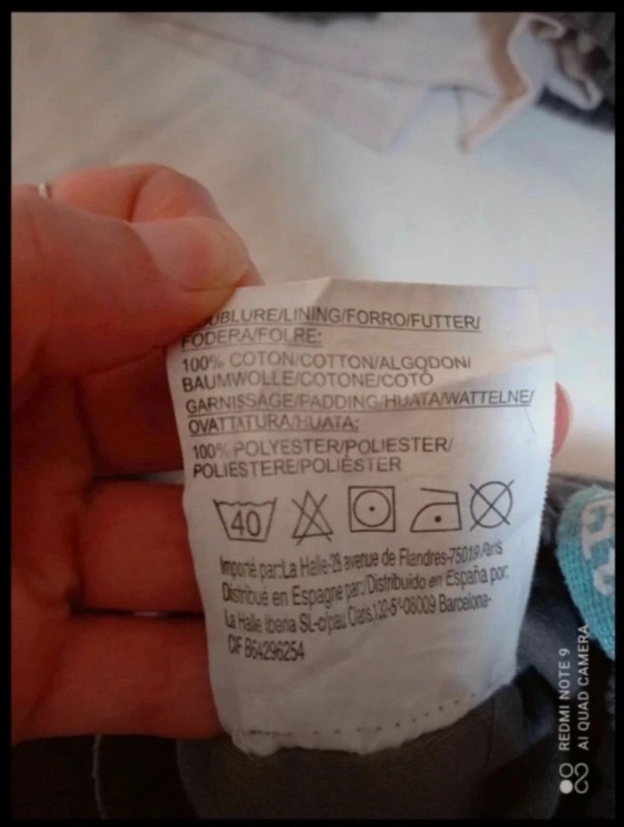 Petit ensemble pantalon + maillot + gilet - photo numéro 5