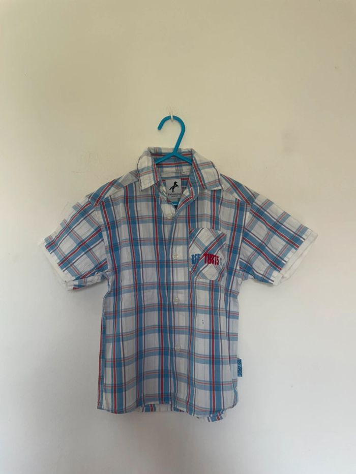 Chemise manches courtes palomino 3 ans garçon