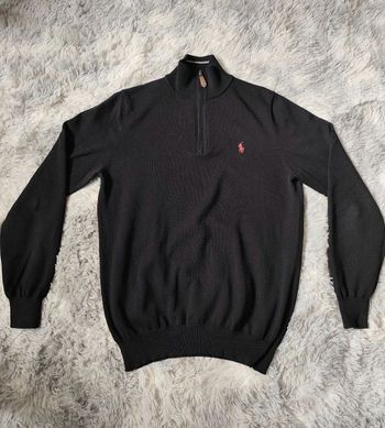 Pull zip Ralph Lauren taille M noir