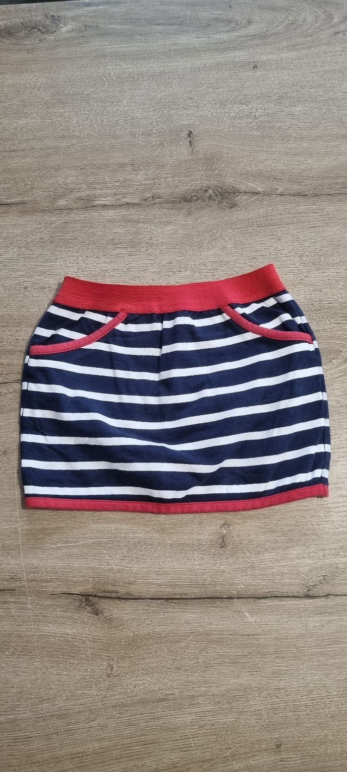 Jupe rayée 3 ans