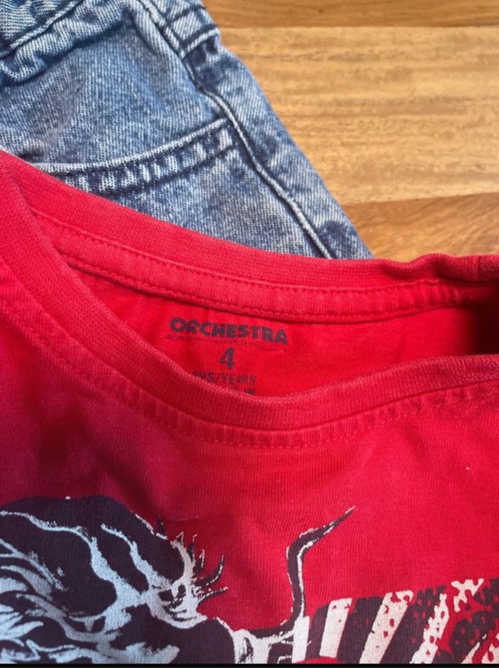 Lot jean et T-shirt - photo numéro 3