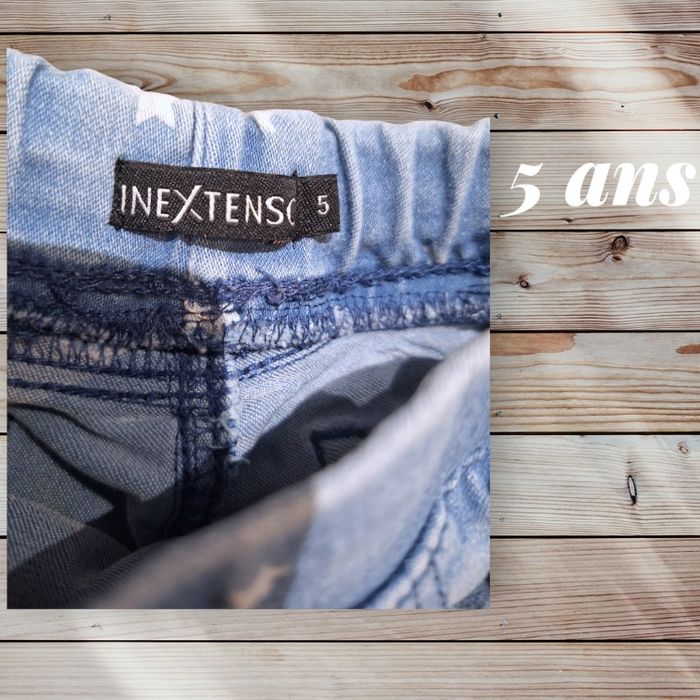 Jegging Fille à Petites Étoiles – Taille 5 ans - photo numéro 3