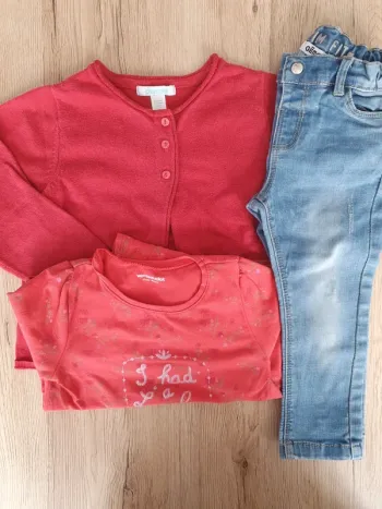 Ensemble vertbaudet/obaibi/gemo 2ans