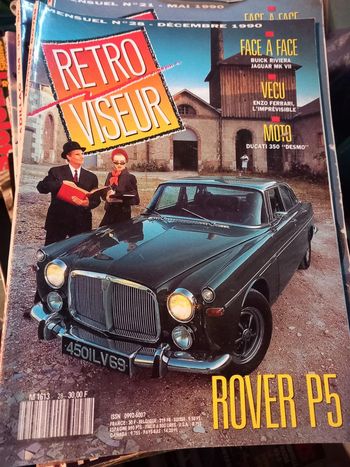 Livre Voiture Retro Viseur n°28 Décembre 1990