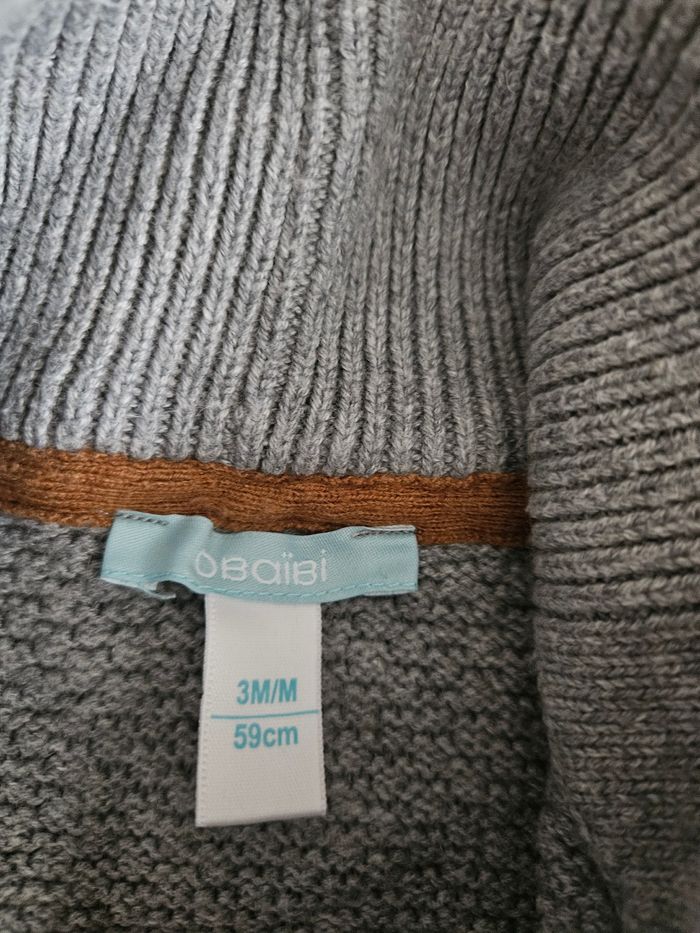 Gilet chaud 3/6M - photo numéro 2