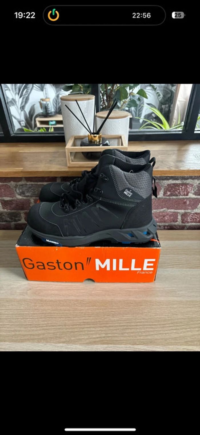 Chaussure de sécurité Gaston Mille P.42 - photo numéro 4
