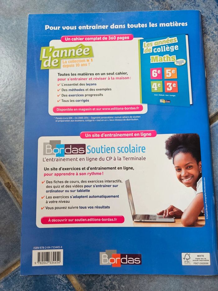Cahier d'algorithmique cycle 4 - photo numéro 2