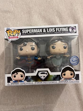 Funko pop superman et lois flying édition spéciale