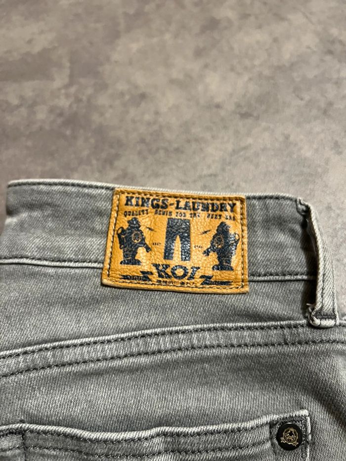 Jean Kings Of Indigo June mid rise slim W26 L30 - photo numéro 3