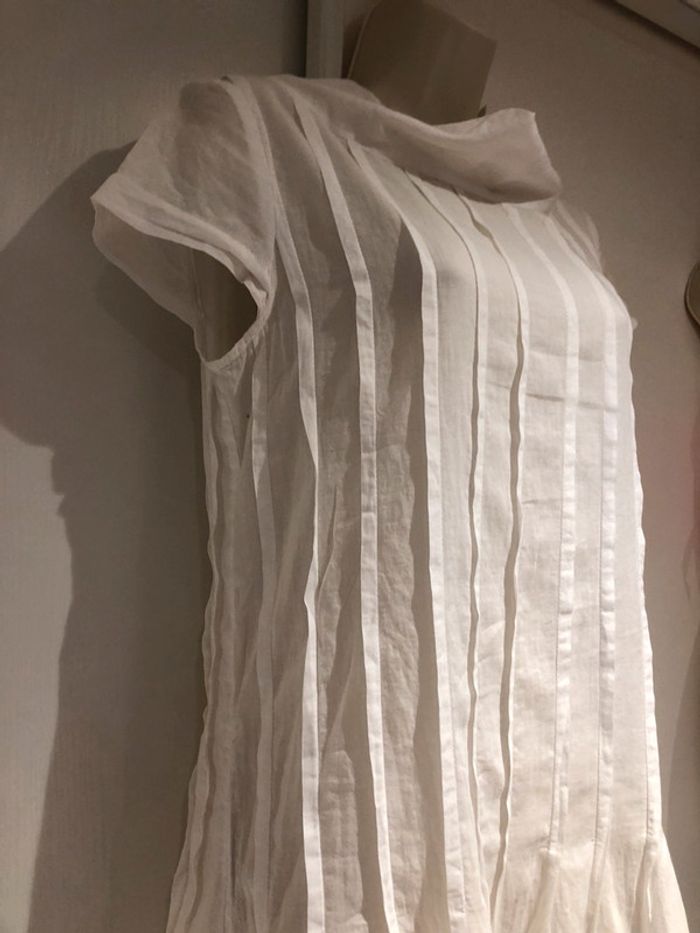 Maje Robe blanche été taille 1 - photo numéro 8