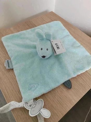 27 € 🐰 Doudou Lapin Susie et Bonnie - Nattou 🌿