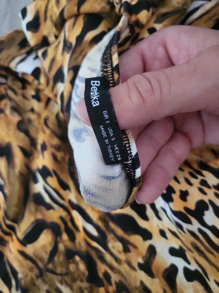 Robe leopard bershka s - photo numéro 8
