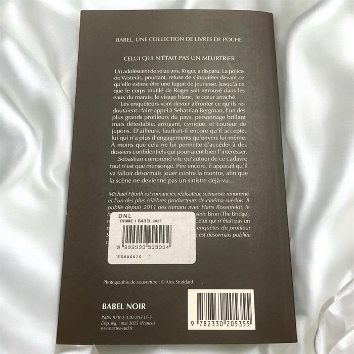 Livre neuf – Celui qui n’était pas un meurtrier – Hjorth & Rosenfeldt - photo numéro 3