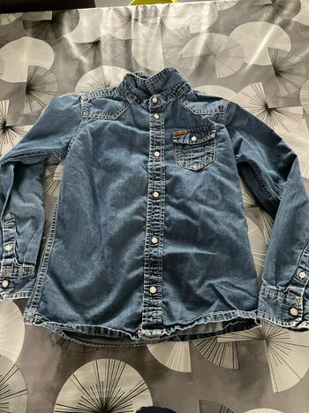 Chemise en jeans