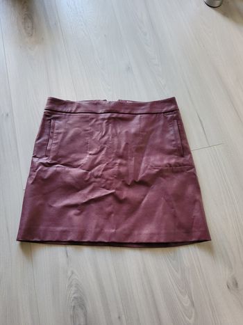 Jupe simili cuir