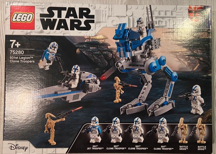 Lego star wars 75280 501st legion clone trooper battle pack Neuf