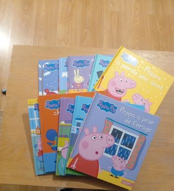 Lot 10 livres Peppa pig