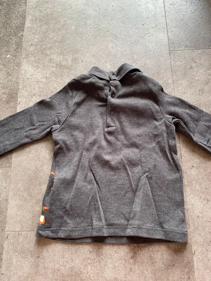 T-Shirt manches longues col roulé Du Pareil Au Même 3 mois Garçon - photo numéro 3