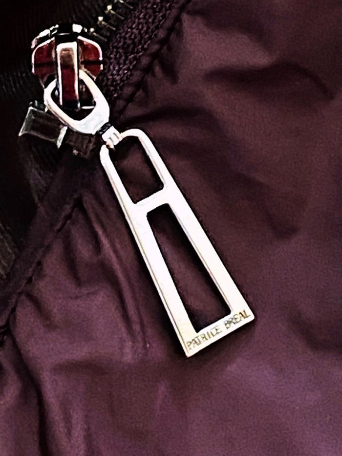 Manteau doudoune bordeaux Patrice Bréal - photo numéro 7