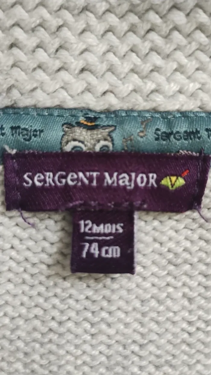 Veste 12 mois sergent major - photo numéro 2