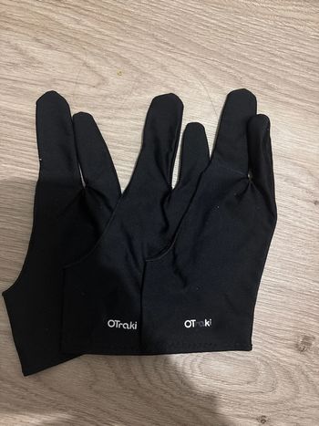 Lot 3 gants pour dessin