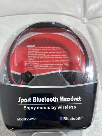 Casque Bluetooth modèle Z-W88 neuf