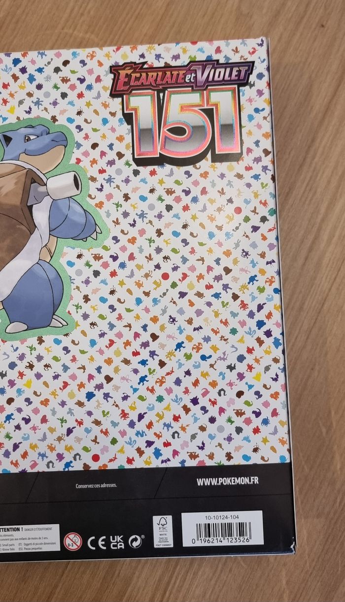 Pokemon écarlate et violet - EV3.5 - 151 - Eaux Florissantes - photo numéro 8
