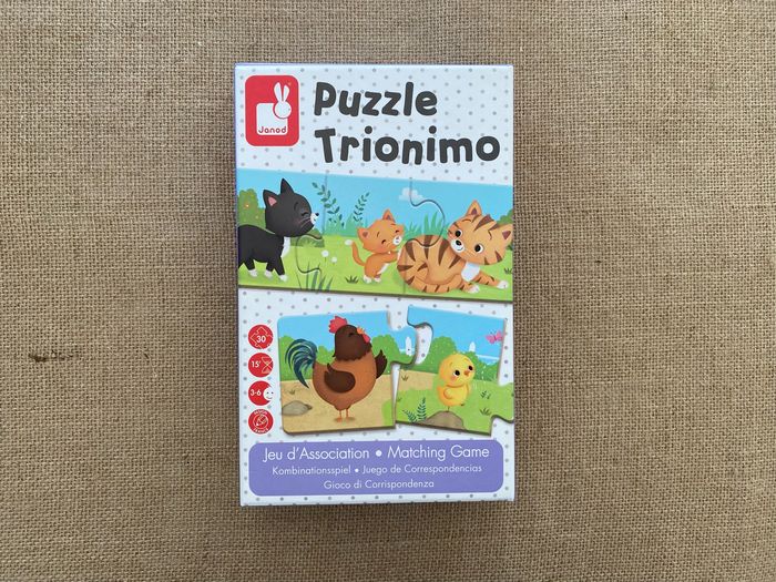 Puzzle Trionimo jeu d'association 30 pièces