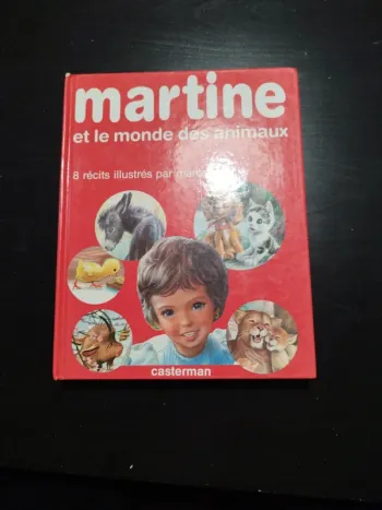 Livre Martine et le monde des animaux