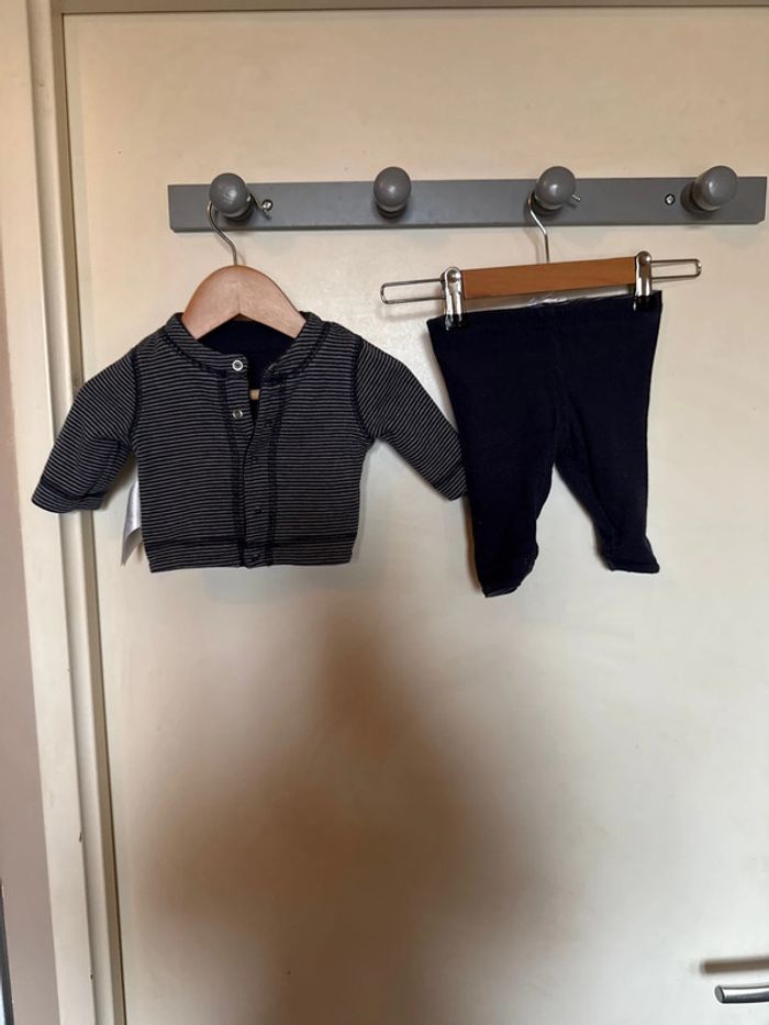 Ensemble bébé fille / garçon petit bateau naissance /1 mois - photo numéro 4