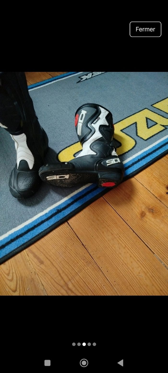 Bottes moto sidi taille 37 - photo numéro 3