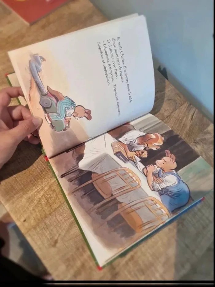 Livre enfant oscar aime jouer avec papa - photo numéro 3