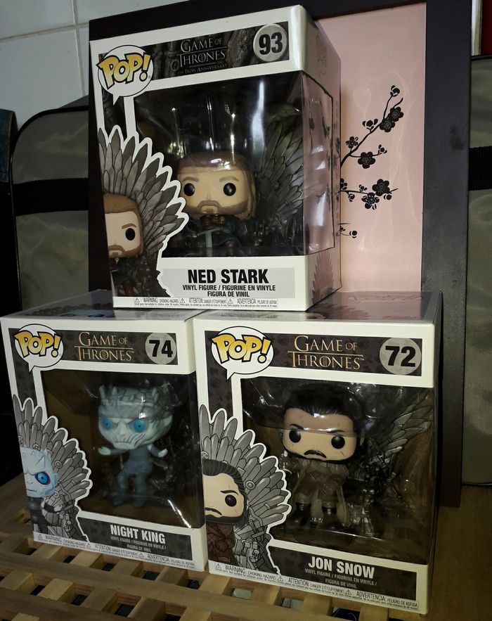 Lot de 3 Funko Pop Game Of Thrones GOT 72 74 93 - photo numéro 5