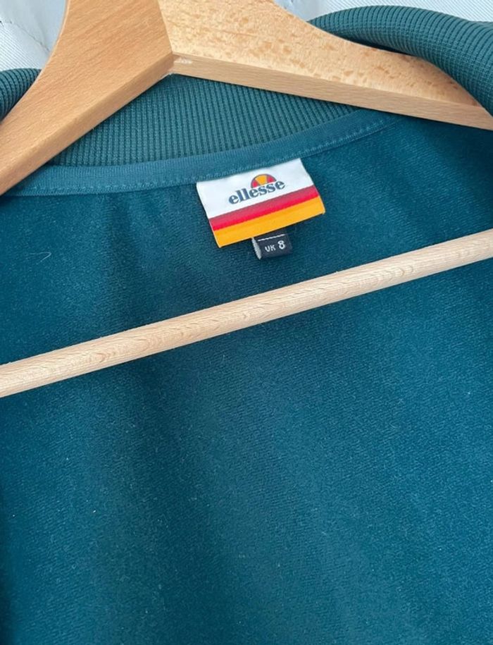 veste vert foncé ellesse femme ou mixte - photo numéro 7