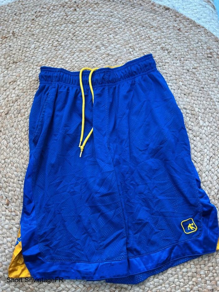 Short Homme And1 Bleu & Jaune S | Très Bon État | Style Sport & Urbain | SM1734
