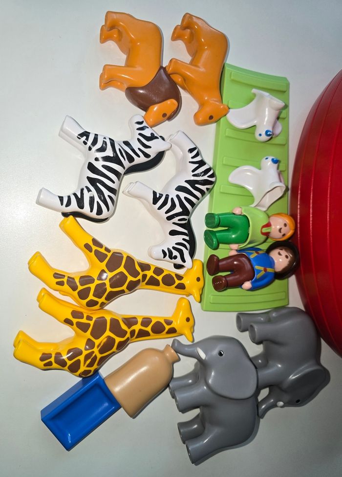 123 playmobil arche de noe 6775 complète - photo numéro 3